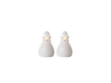 Sirius Lucia Angel white 2pcs H:10cm