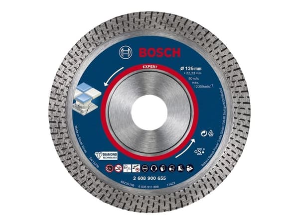 Bosch DIAMANTSKÆRESKIVE HARDCERAMIC 125mm