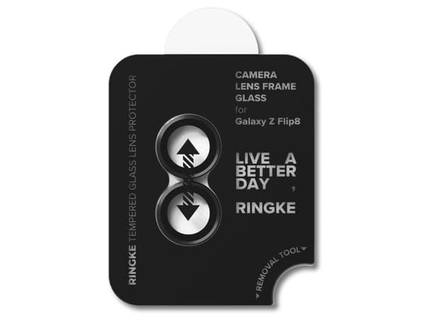 OSLONA APARATU RINGKE CAMERA FRAME 2-PACK GALAXY Z FLIP 8 BLACK