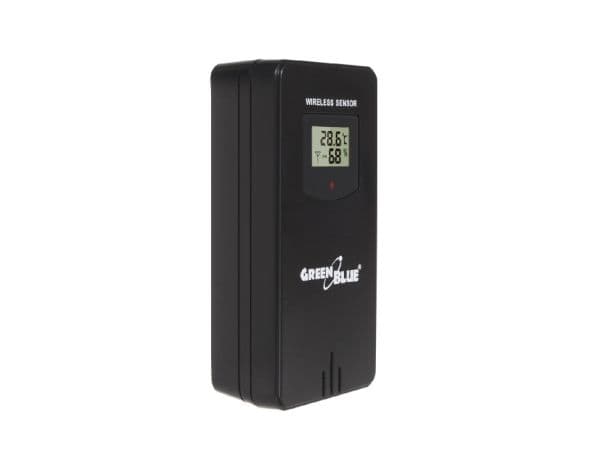 Greenblue GB526, Sort, Utendørs Barometer, Termometer, Hygrometer, Termometer, -20 - 95%, -20 - 95%