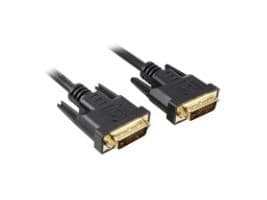 Sharkoon - DVI-kaapeli - dobbeltlink - DVI-D (han) til DVI-D (han) - 2 m