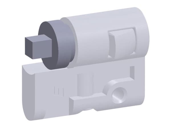 Fibox CLI ARCA S8 Lukitussokka 8 mm neliö 1 kpl