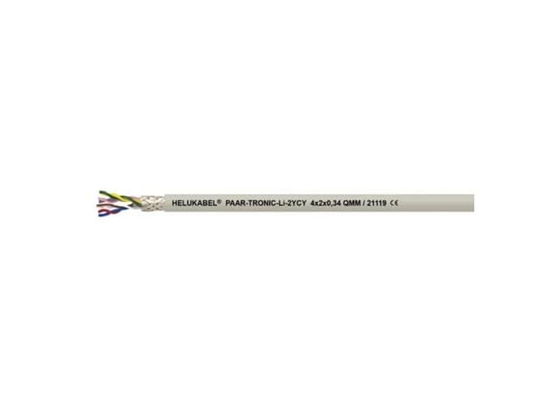 Helukabel 21124-100 Datakaapeli 3 x 2 x 0,5 mm² Grå 100 m