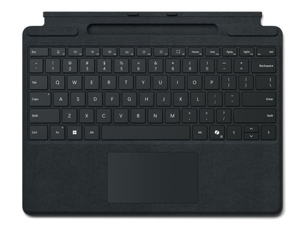 Microsoft 8XB-00148, Italia, Kosketuslevy, Microsoft, Surface Pro 11 Surface Pro 10 Surface Pro 9 Surface Pro 8, Musta, Alcantara