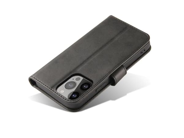Hurtel Magnet Case Google Pixel 7 Pro deksel med klaff lommebokstativ sort