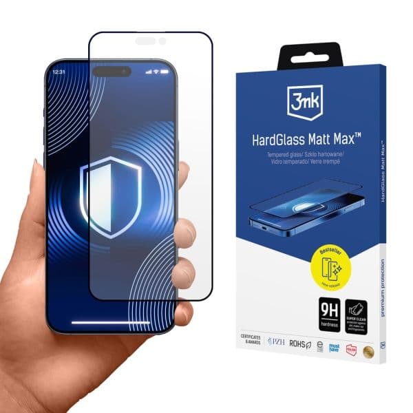 3mk Apple iPhone 18 Pro - 3mk HardGlass Matt Max