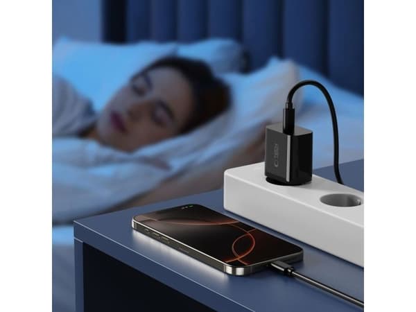 Nettlader Tech-Protect PD20W - svart