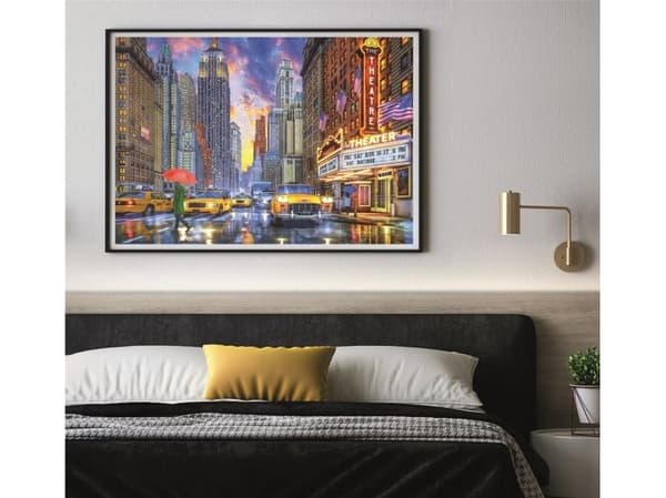 Pussel HQC Rainy Manhattan 2026, 2000 bitar