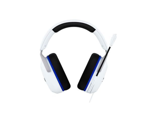 HyperX Cloud Stinger 2 Core - Hodesett - full størrelse - kablet - hvit