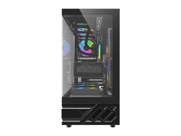 DarkFlash DS950 datorchassi (svart) + 6 fläktar