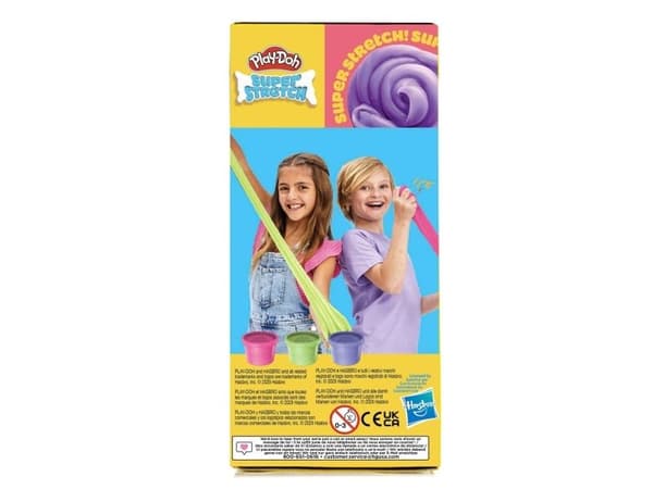 Play-Doh 3 Stack krukker - Super Stretch frugt