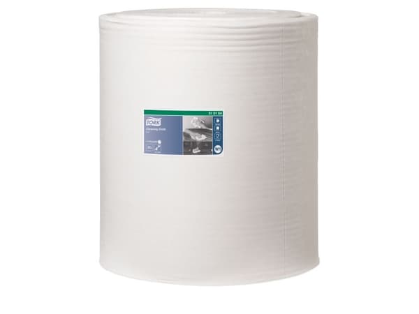 Industritork, Tork 1-lagers, 380 m, 42 cm, vit