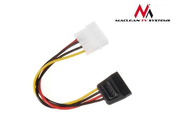 Maclean Molex - SATA, 0,15m, monivärinen (MCTV-633)