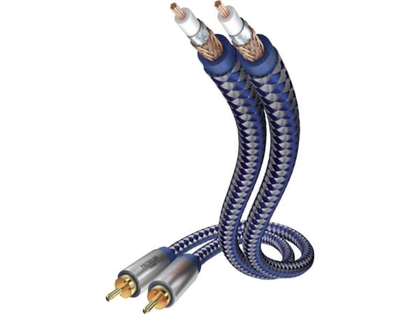 in-akustik Premium lydkabel Cinch - Cinch 5,0 m