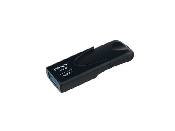 PNY Attaché 4 - USB-flashstasjon - 128 GB - USB 3.1