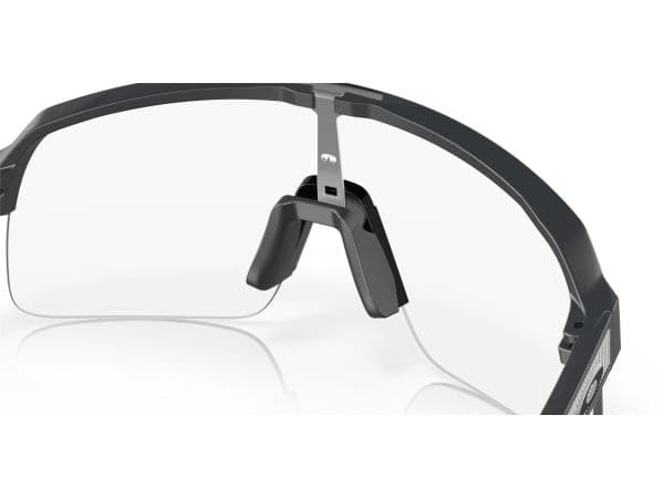 Oakley Sutro Lite, Voksen, Unisex, Shield, Halvkant, Sort, Sort