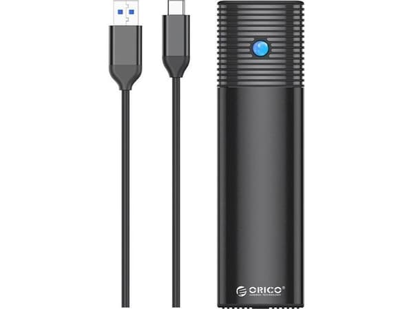 Orico Orico M.2 SATA USB-C 5Gbps diskkabinett svart
