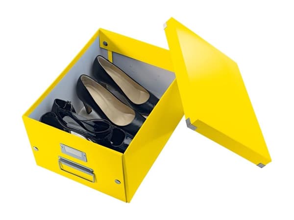 Leitz Click & Store WOW Medium - Lagerboks - for A4 (210 x 297 mm) - gul