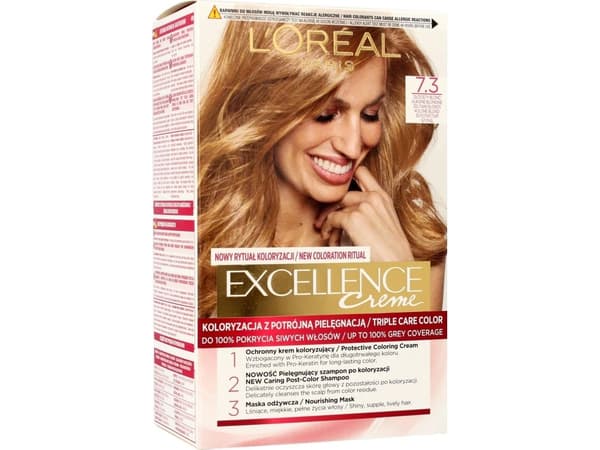 L'Oréal Paris Excellence Creme 7.3 gyllene blond