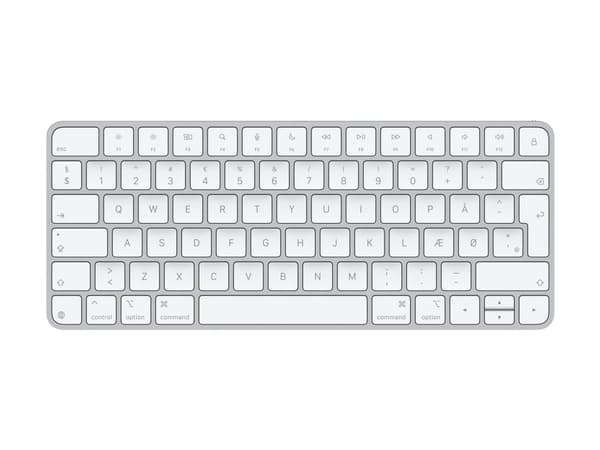 Apple Magic Keyboard - Tangentbord - USB-C - trådlös - Bluetooth - QWERTY - dansk