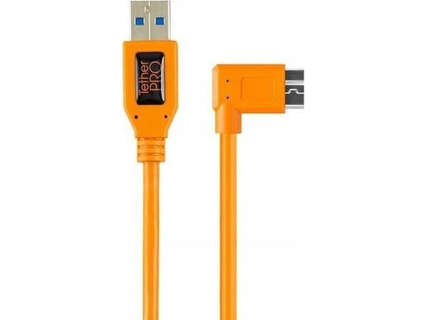 USB-kabel Tether Tools USB 3.0 till USB 3.0 Micro-B-adapter pigtail 50 cm