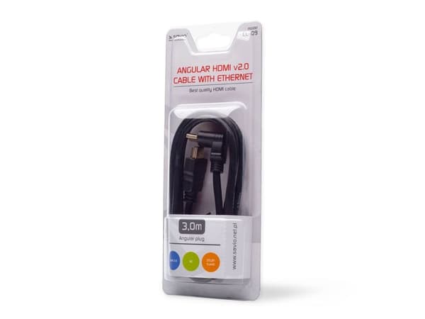 Savio HDMI - HDMI-kaapeli 3m musta (CL-109)