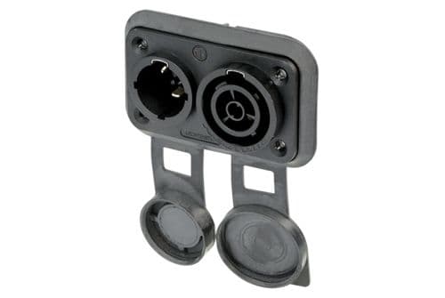 Neutrik NAC3PX-TOP, CuSn0.2, Sort, Kopper, Polyamid, Rustfritt stål, Kopper, Kobberlegering, 2,5 mm²