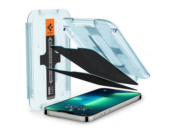 Spigen AGL03378, Apple, iPhone 13 Pro Max, Transparent, 2 styck