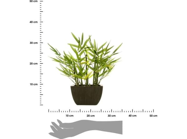 Atmosphera Kunstig bambus i 35 cm gryte