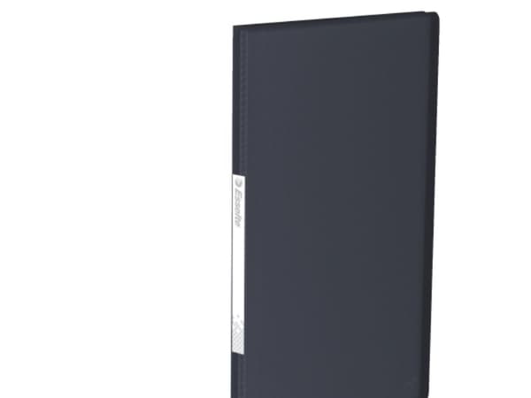 Esselte Vivida displaybog PP 20 lommer VIVIDA sort - (10 stk.)
