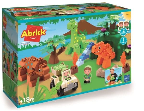 ECOIFFIER Dinoland med fordon & figurer