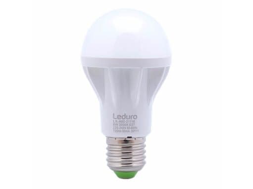 Leduro - LED-lyspære - form: A60 - E27 - 6 W - 3000 K