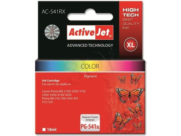 ACTIVEJET CL-541XL blekkpatron, CANON