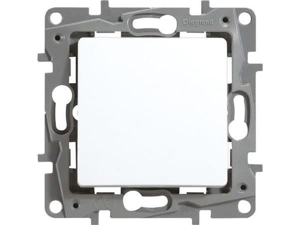 Legrand trappbrytare enkel vit (764501)