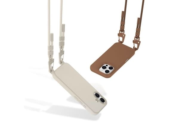 Tech-Protect MagNecklace MagSafe-etuiet til iPhone 16 Pro Max - Beige