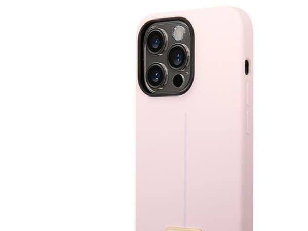 Guess Silicone Triangle-deksel til iPhone 14 Pro 6.1" - lilla