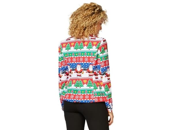 OppoSuit Snazzy Santa blazer
