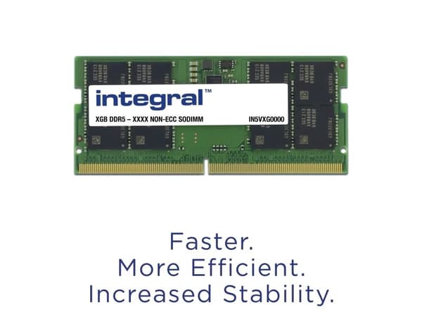 Integral SODIMM 5600 puskuroimaton NON-ECC - 16 GB - DDR5