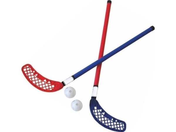 Master unihockeysett MASTER Junior 2 køller 2 baller