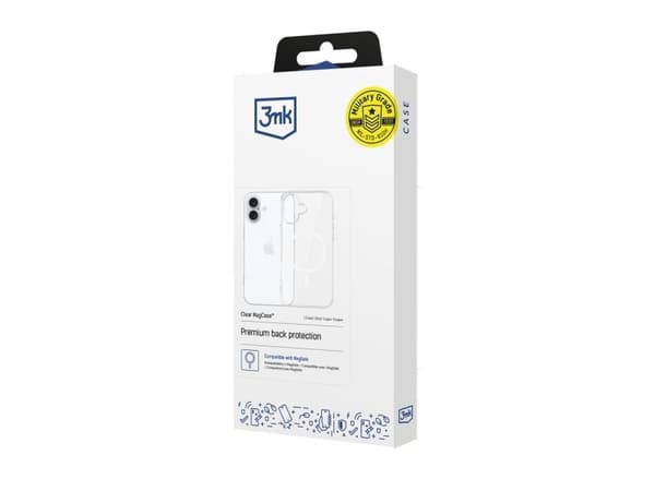 3MK Clear MagCase-fodral till Apple iPhone 17