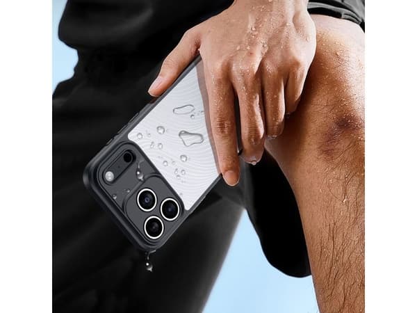 Kotelo Dux Ducis Aimo na iPhone 17 Pro - musta