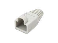 INTELLINET 504362 Cable Boot for RJ45 plugs - 10 pcs - grey