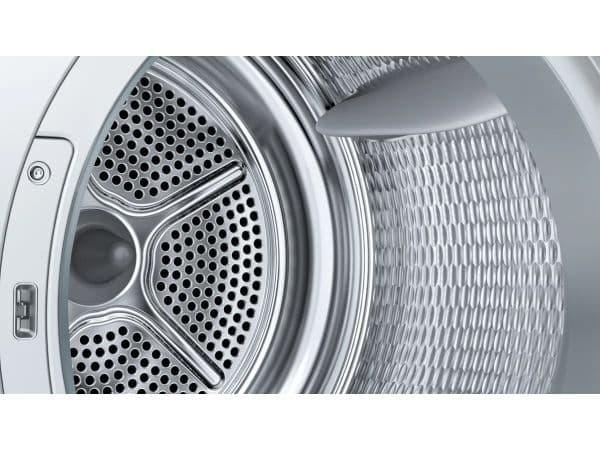 Bosch Serie 4 WTH83V04, Fristående, Frontmatad, Kondensering, Vit, Rotations-, Höger