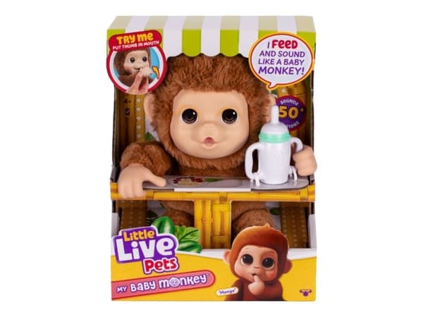 Little Live Pets TOY INTERACTIVE MONKEY 26613