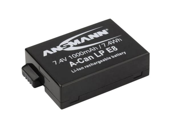 Ansmann A-Can LP-E8, 1000 mAh, 7,4 V, Litiumioni (Li-Ion)