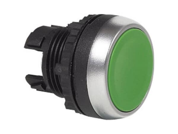 BAC0 BA223804 tryckknapp frontknopp plast förkromad gul 1 st