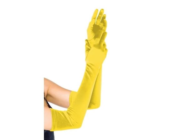 Lange handsker, gul