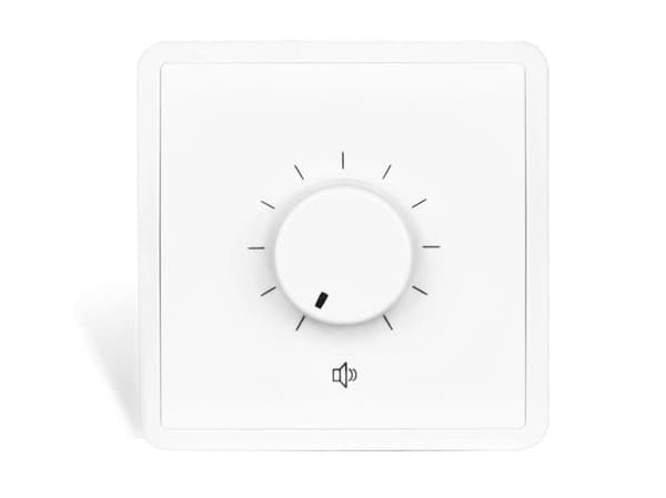 Audac VC3102 - Volymkontroll för högtalare - vit