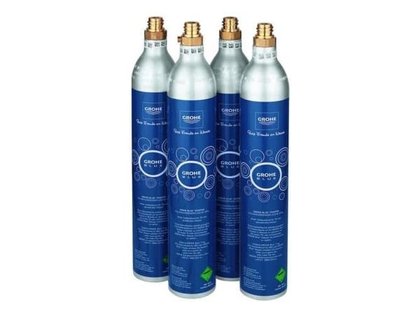 GROHE 40422000, Blå, Rustfritt stål, 4 stk