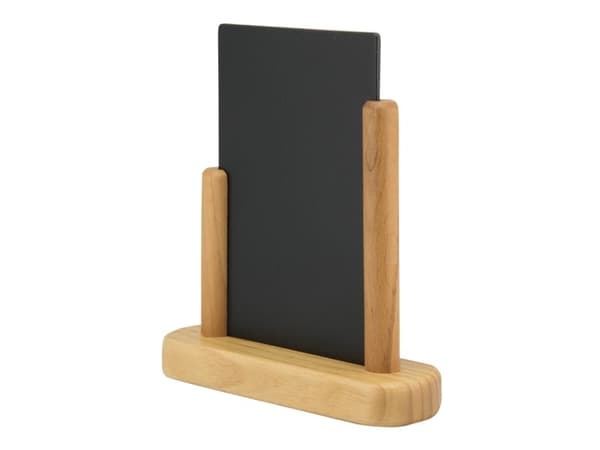 Securit® ELEGANT A6 pöytäkyltti teak pyökki